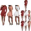 Fashion Elegant Womens Casual Romper Dress Lace Long Sleeve Sexy Jumpsuit Short