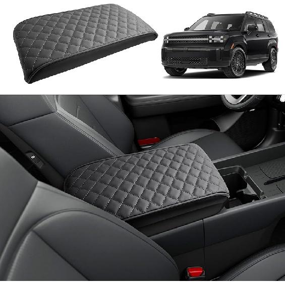 CDEFG Compatible With 2024 2025 2026 Hyundai Santa Fe Center Console Cover For 2025 Hyundai Santa Fe MX5 Accessories Armrest Cover 2025 Santa Fe