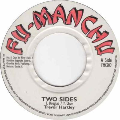 7inch Record TREVOR HARTLEY - Two Sides FMCS03 Fu-Manchu UK Reggae, Ska & Dub Used