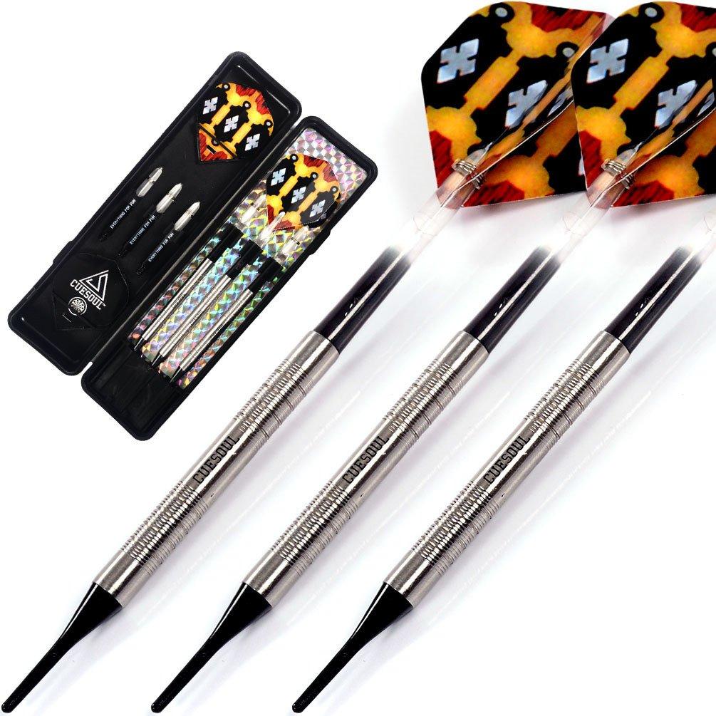 

CUESOUL sword Soft tip tungsten series. darts, 18g, 95% (CSTSTD041)