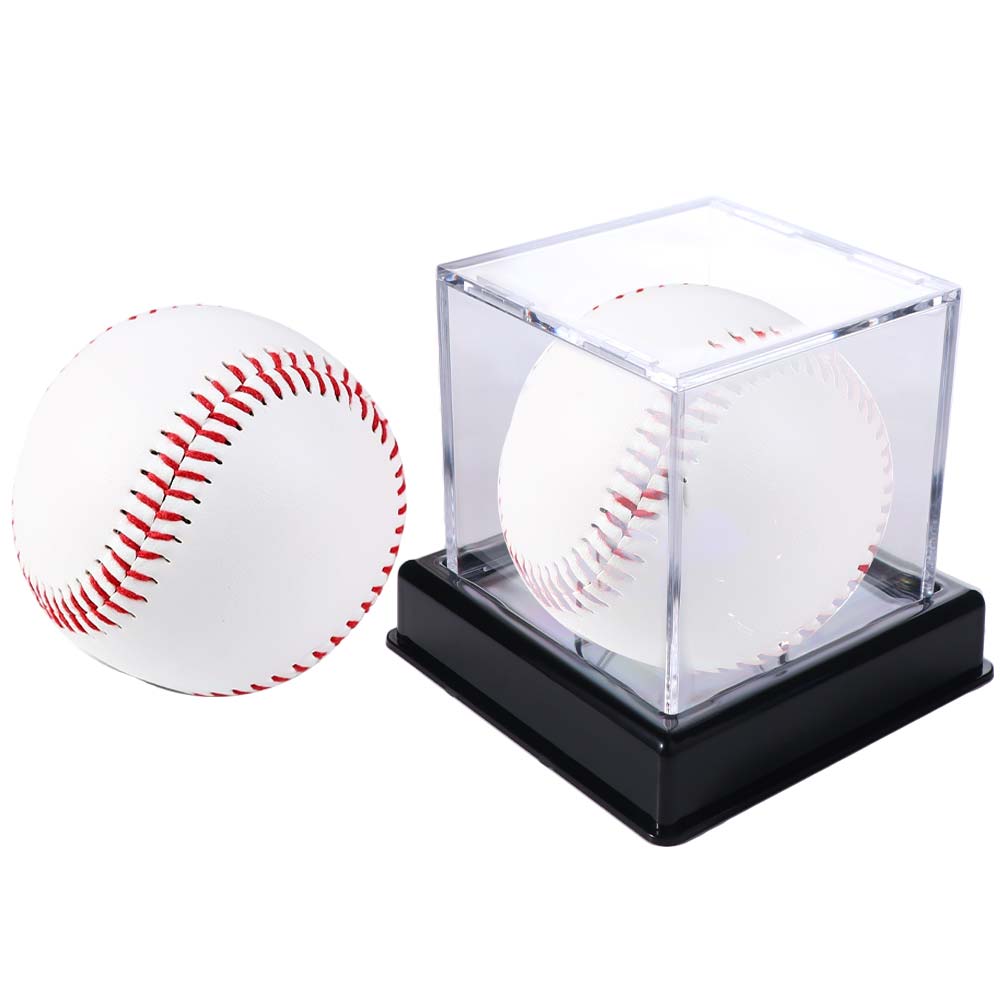 Dustproof Baseball Box Acrylic Storage Box Baseball Softball Baseball Display Case Golf Tennis