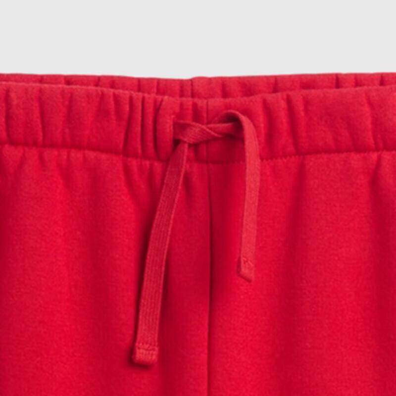 GAP Girls' Logo Fleece Cuffed Sweatpants