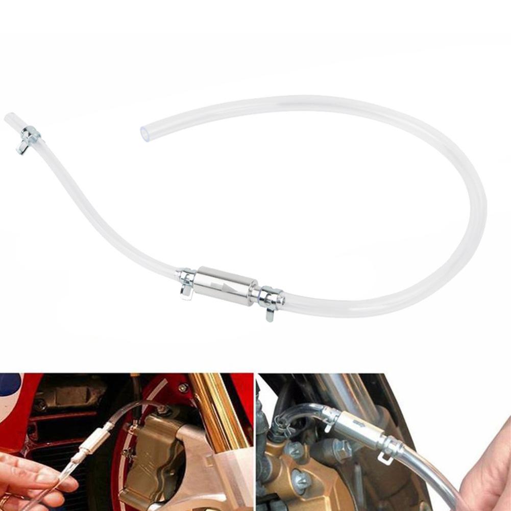 Clutch Brake Bleeder Hose One Way Valve Tube Motorcycle Car Hydraulic Brake Clutch Bleeding Tool Kit Accessories