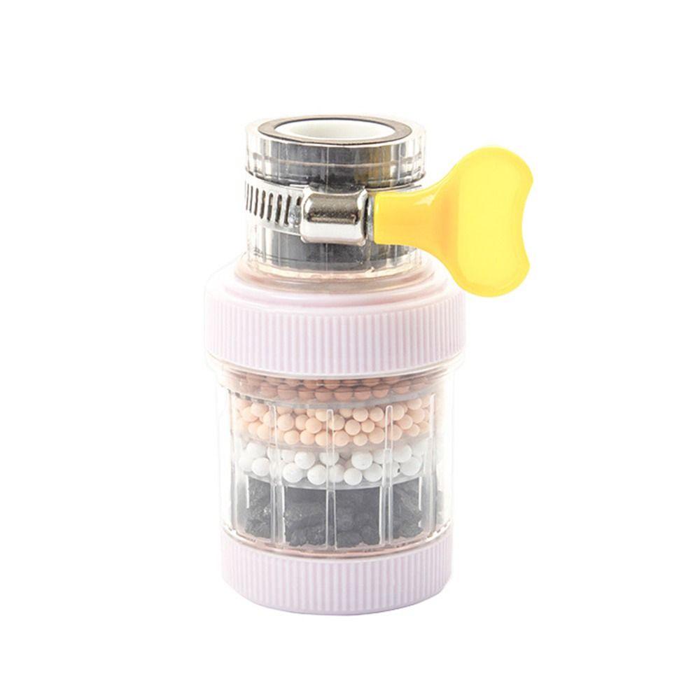 Universal Anti-Splash Adjustable Kitchen Tap Faucet Filter Filter Nozzle 6-layer Filtration
