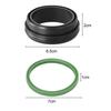 4X Tube  for Turbo Collector Intercooler Seal Kit 11617801222 For Bmw 3 5 7