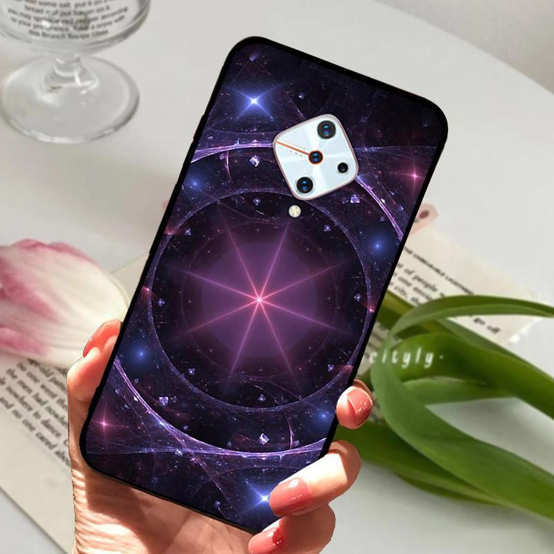 For Vivo V17 Case Cover S1 Pro Silicone Soft Painted Phone Case for VIVO 1920 V17 Russia Case TPU Bumper for vivoV17 V 17 s1Pro