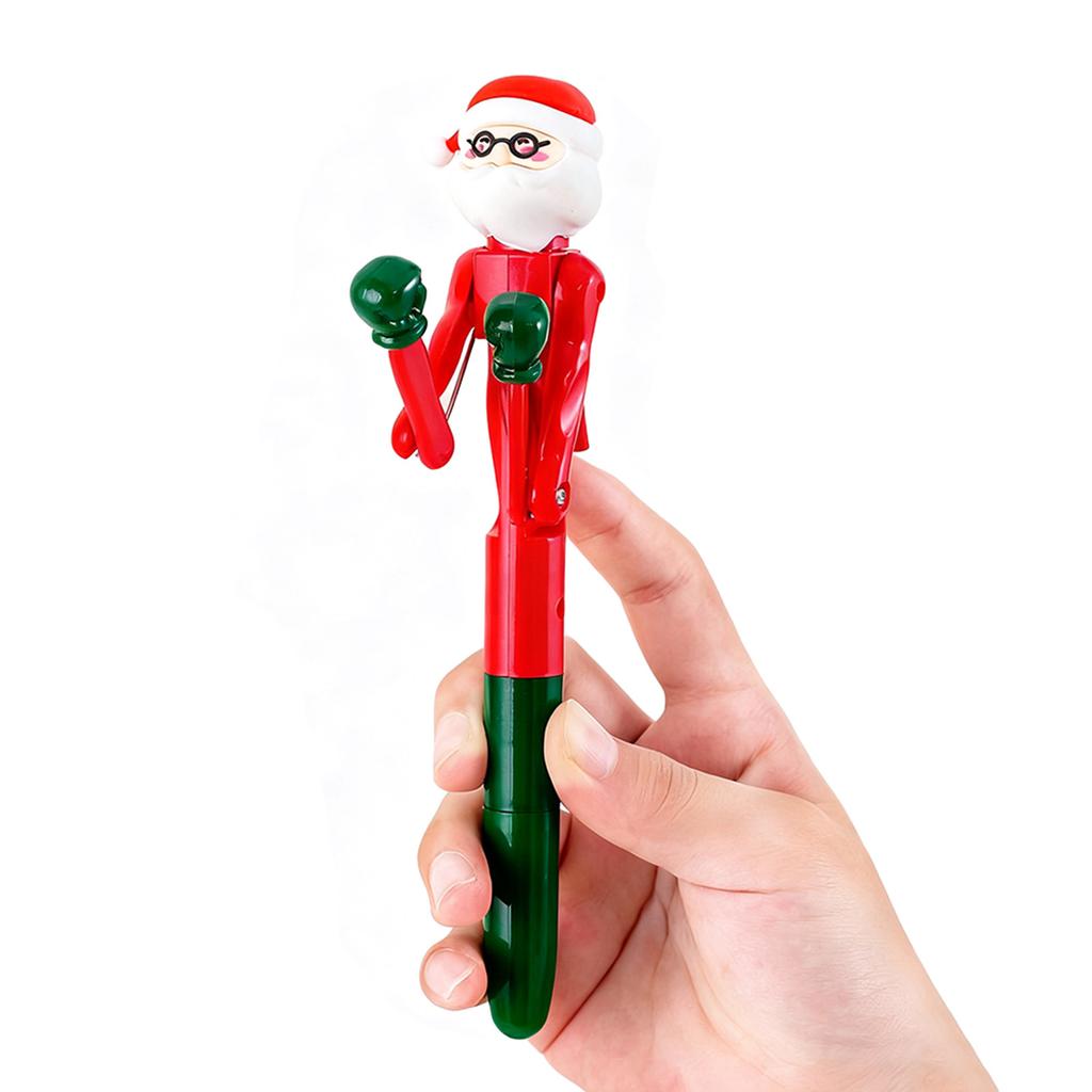 Novelty Boxing Pen Stress Relief Fidgets Toy Cartoon Punching Pen Daily Stress Relief Moments Gag Gifts Fun
