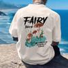 2026 Summer New Design Beach Vacation Surf Print Cotton Tshirt Daily Casual Unisex For Kids And Adults