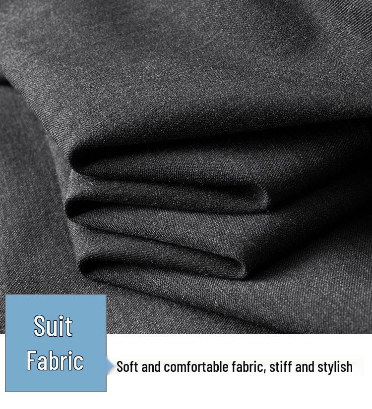 Spring Slim Fit Youth Suit Set - Men's Business Casual Plus Size Tuxedo