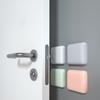 Silicone world Door Stoppers Wall Protection Safety Shock Absorber Door Handle Bumpers Self Adhesive Round SquareWall Protectors