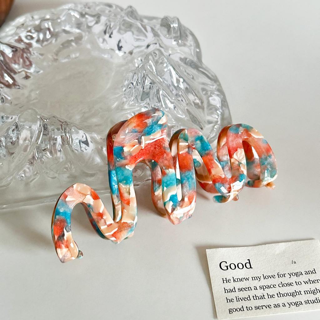 Premium 4mm Acetate Hair Clip In Sophisticated Colors Ideal For Trendy Chignon Styles