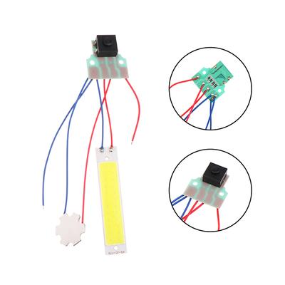 Dvojitá LED světelná deska s ovládacím spínačem DC 3,7-5V svítilna Noční osvětlení Stolní lampa Diy příslušenství