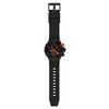 Swatch Quartz Silicone Strap 20 Casual Watch, Black, Modern