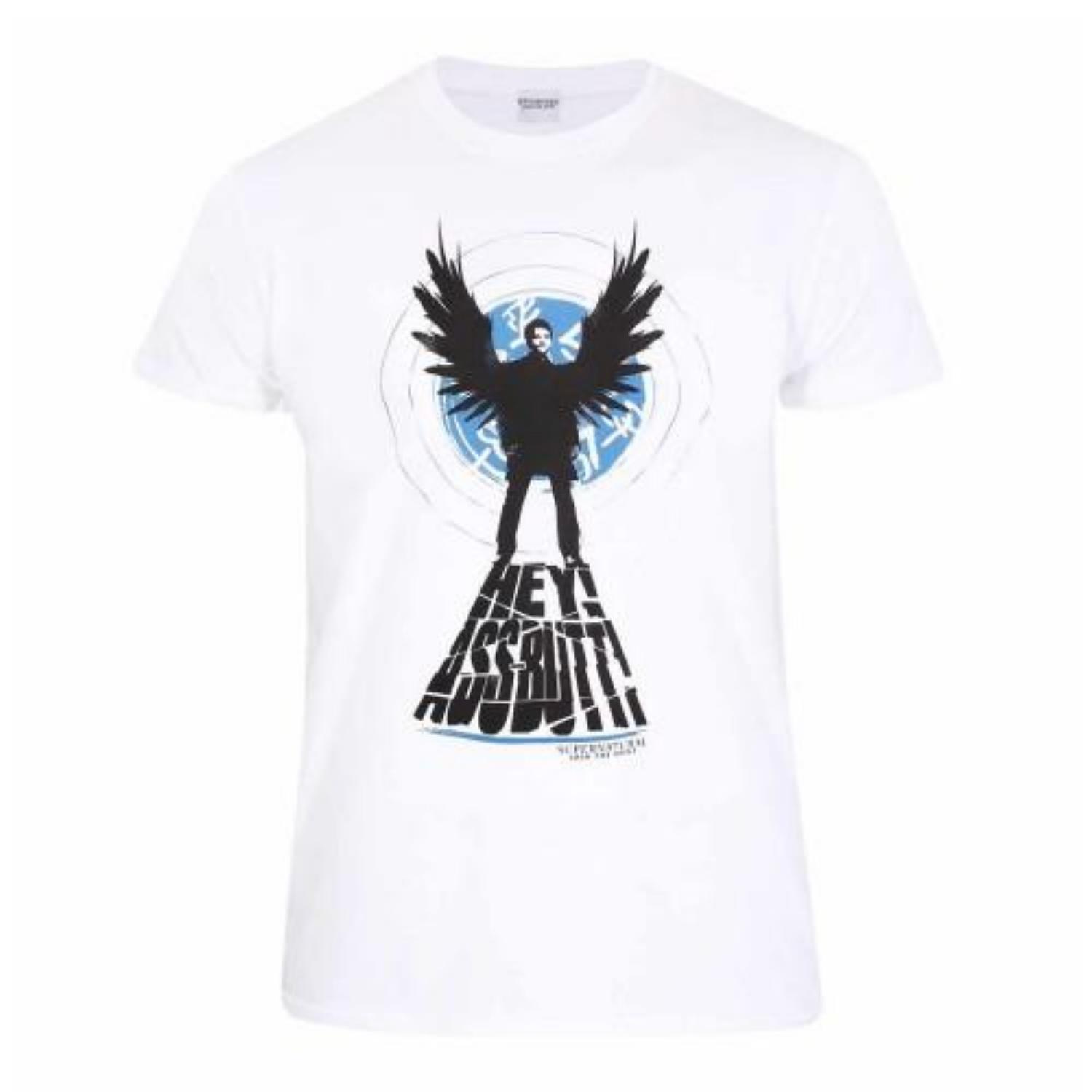 Supernatural Unisex Adult Assbutt T-Shirt S чёрный