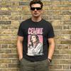 Camiseta Unisex de Celine Dion 2026 Camiseta de Algodón Vintage Cuello Redondo Manga Corta Ropa Talla Grande