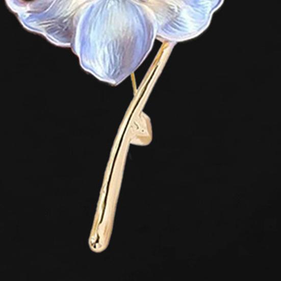 Brooch Retro Style Floral Design Lapel Pin Sweaters Collars Hats Bags Coats Scarves Badge Outfit Accessory