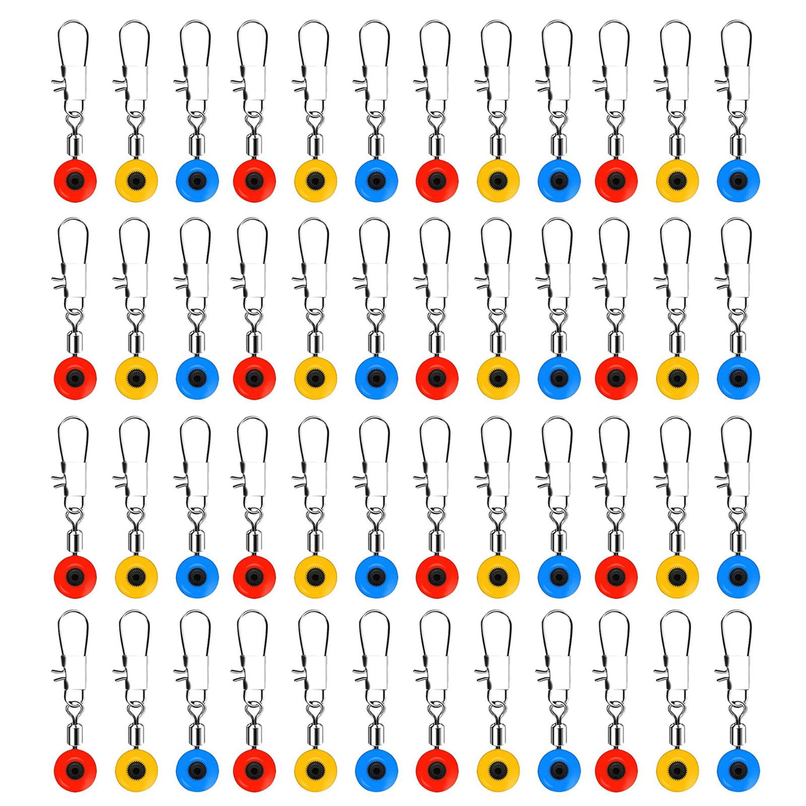 

100 шт. Стопоры для поплавка, стопоры-бобы, вертлюжки-коннекторы, металлические застежки, рыболовные крючки, коннекторы-морские бобы, прочные S