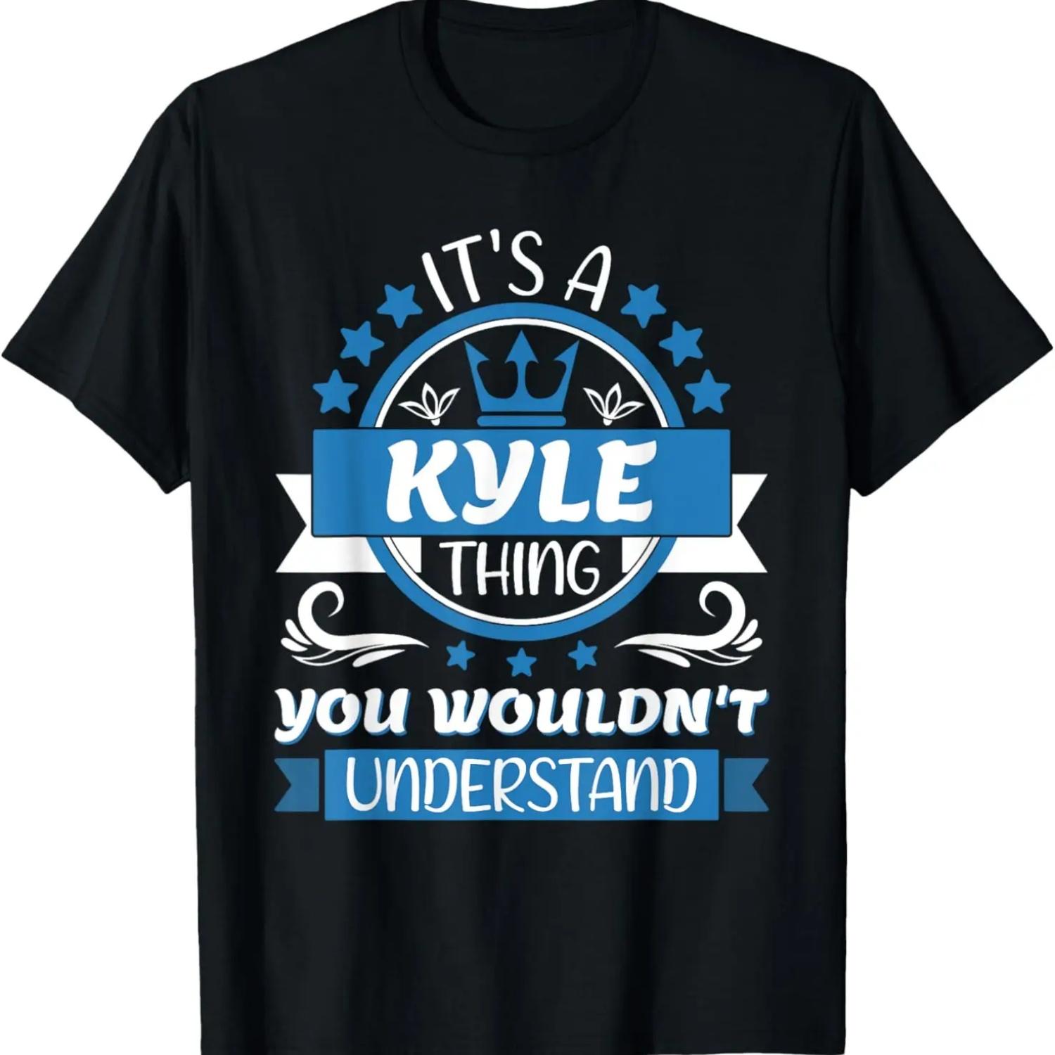 

Kyle Name _ It s a Kyle Thing You Wouldn t Understand T-Shirt XXXXXL чорний