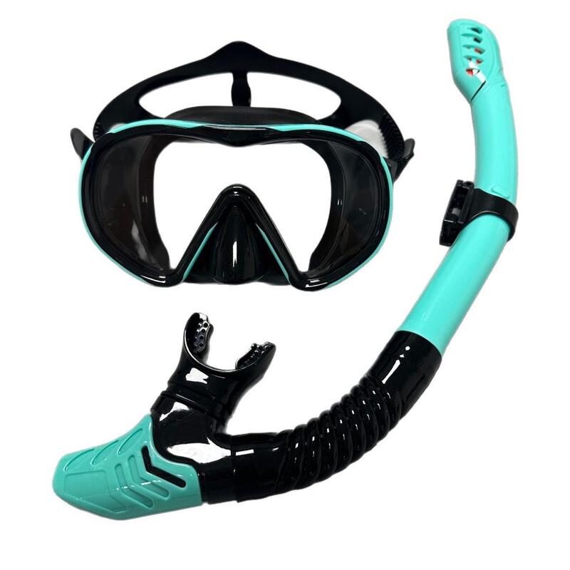 Qianyu Full Dry Snorkel & Myopia Diving Mask Set