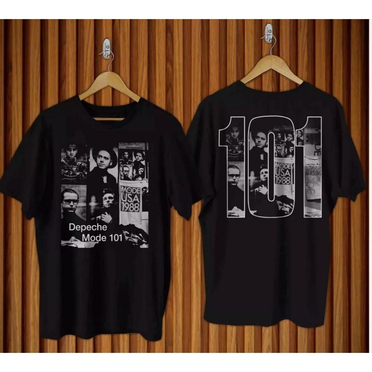 

Нова сорочка Depeche Mode 101 Подарунок для фанатів Унісекс S-5XL Футболка Унісекс XXXXXL чорний