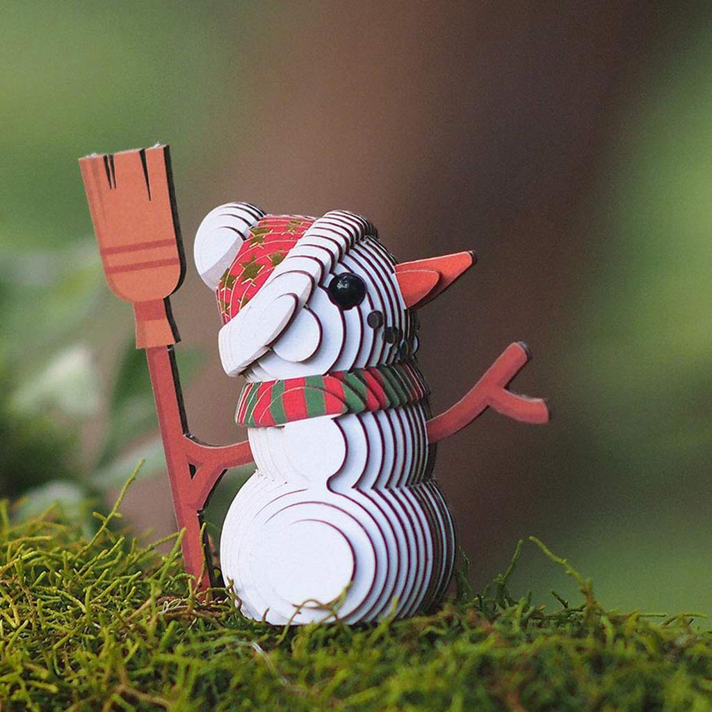 Santa Claus Eco Friendly 3D Paper Puzzle for Children