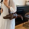 Handbag Shoulder Bag Small-scale Design Three-dimensional Crocodile Pattern Bag Crossbody Bag