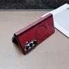 Luxury Leather Magnetic Hinge Phone Case For Samsung Galaxy Fold 7 6 5 4 3 5G Wireless Charge Hard Soft Silicone Bumper Cover