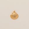 Summer Beach Charm Conch Shell Pendant Necklace Pendant DIY Accessories Gold Plated Color Preserved