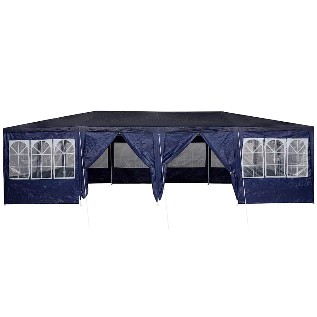Party Tent Blue 800 X 400 X 266 Cm Polyethylene