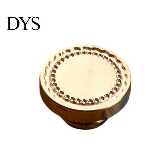 Custom Stamp Head Minimalist Frame Wax Seal Head, Solid Brass Engraved Sealing Retro Replacement Heads for Envelope Gift Packaging Journal Card