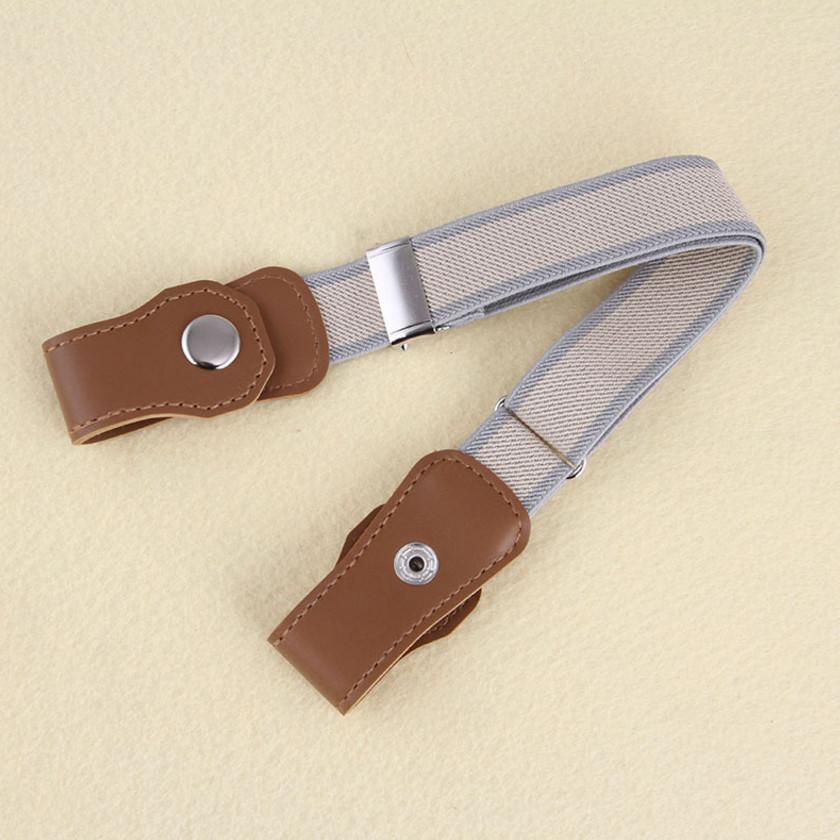 

New Kids Buckle-Free Elastic Belt Waist No Buckle Stretch Belts Toddlers Adjustable Boys and Girl`s Belts for Jeans 40-65cm