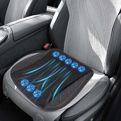 Almohadilla de Refrigeración para Asiento Delantero de Coche, Funda de Cojín, USB para SUV,