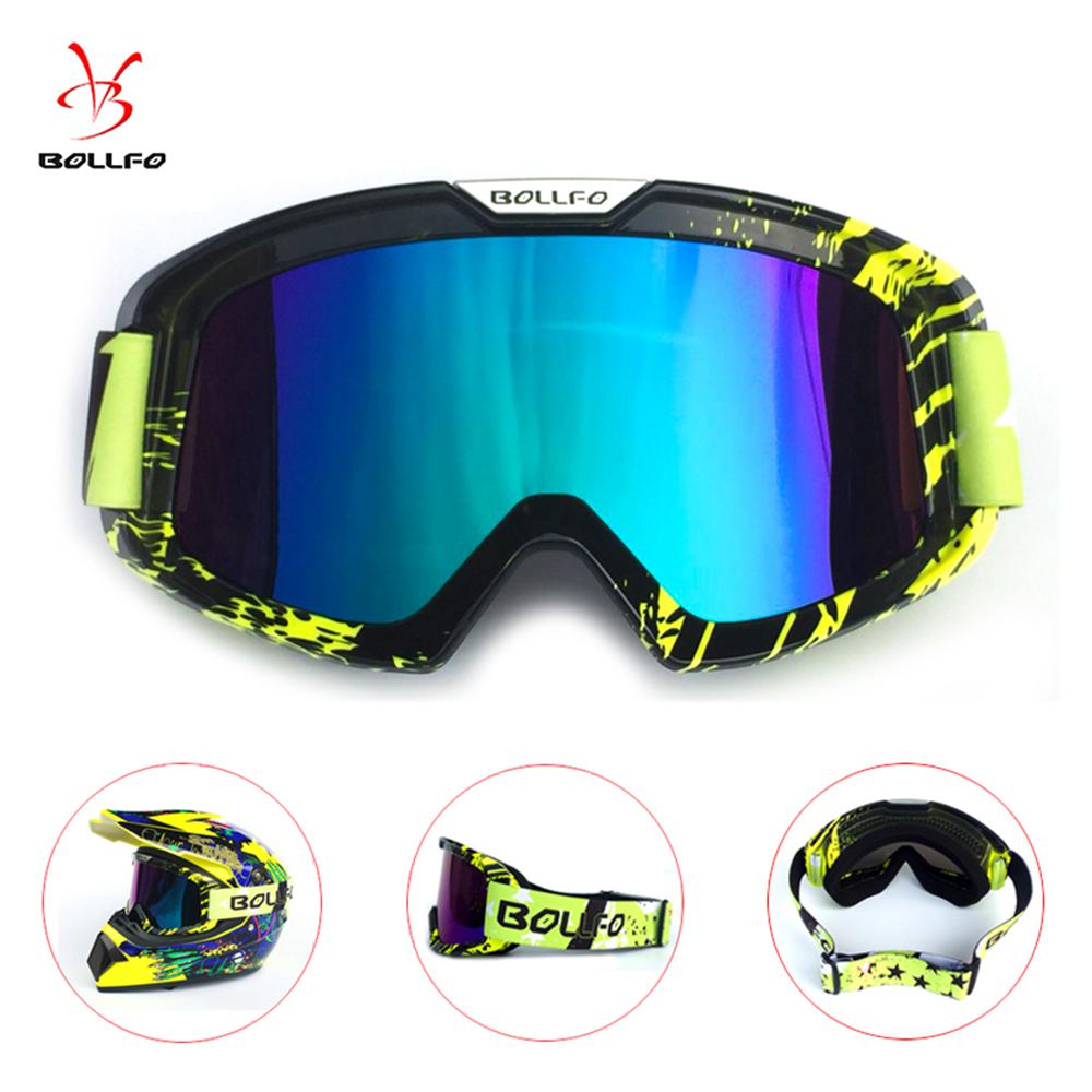 SILVER MOTORCYCLE BIKE RACING GOGGLES SNOWBOARD GLASSES ROAD BIKE HARLEY RIDING
