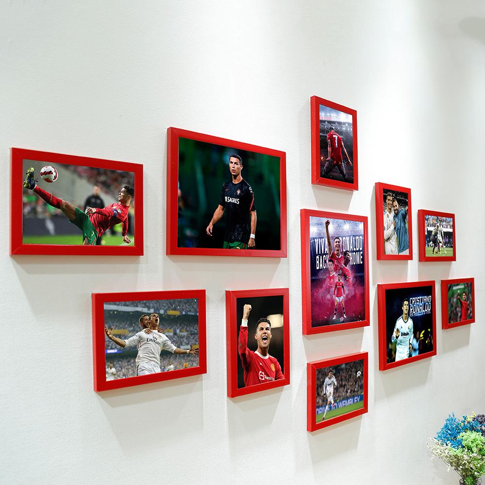 Póster Estrella de la Champions League y el Mundial CR7 - Arte de Pared Decorativo para Dormitorio o Habitación
