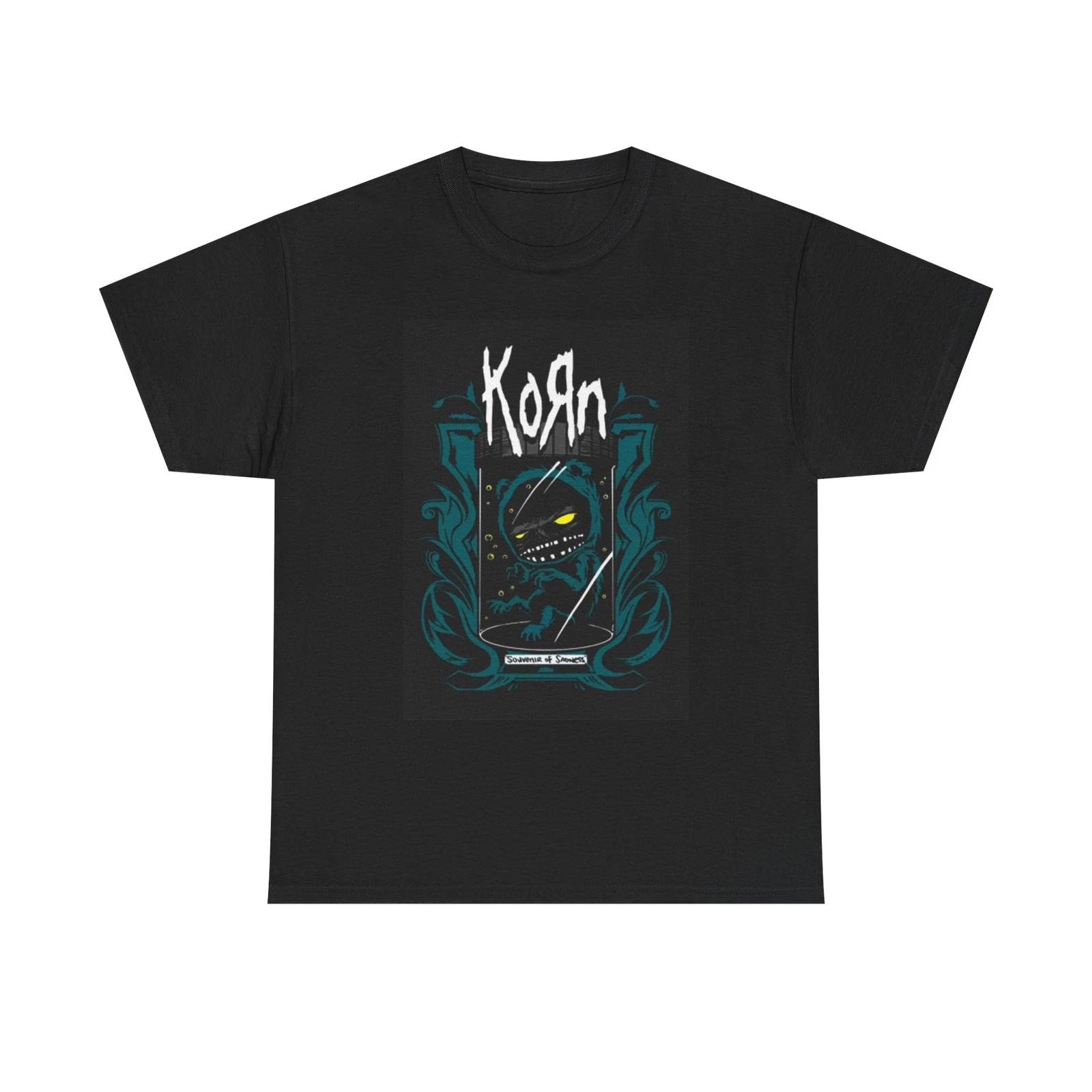 Men s and Women s T-shirts Korn Graphic XXXXL