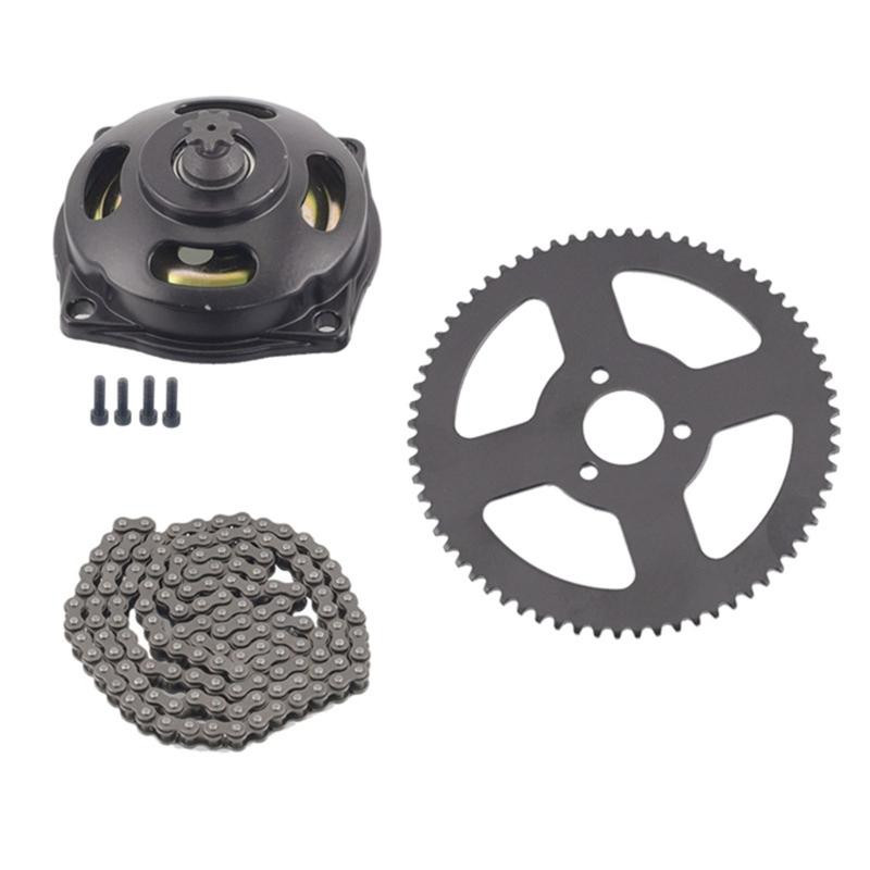 Mini Replacement Part 7 Teeth Gear Box 25H 68 Tooth Chain Sprocket 144 Links for 49CC Mini Motorcycle