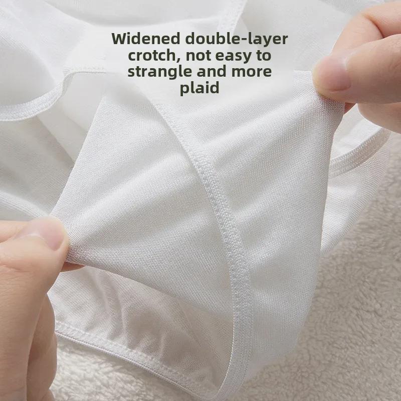 Women's Sterile Disposable Cotton Underwear - Individually Wrapped for Maternity, Travel, Salon Use