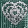 Nested Lace Frame Metal Die Cuts Exquisite Scrapbooking Embossing Template DIY Holiday Invitations Cards Making Supplies