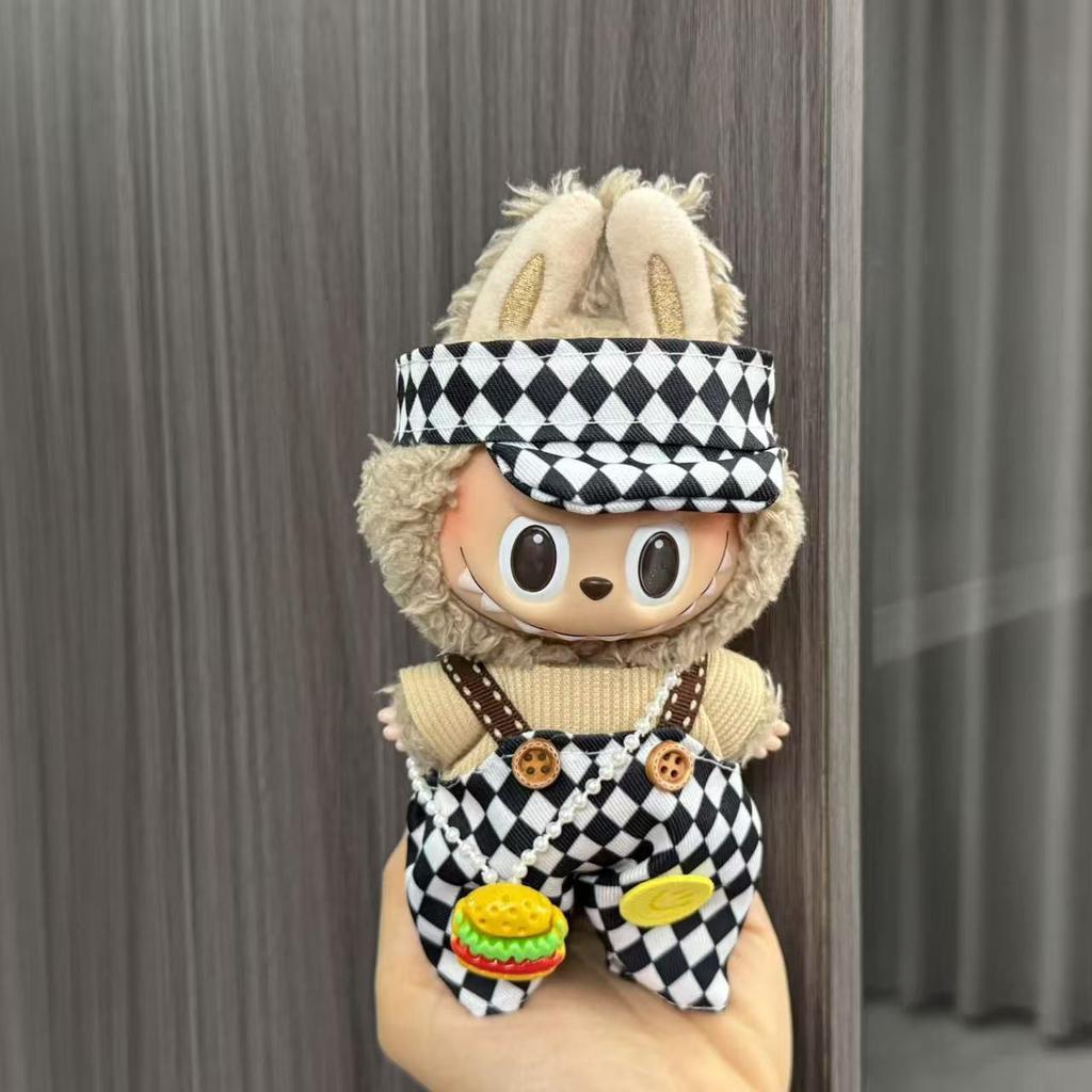 Baby Clothes 17cm Pendant First and Second Generation Vinyl Plush Doll Replacement Clothes Set
