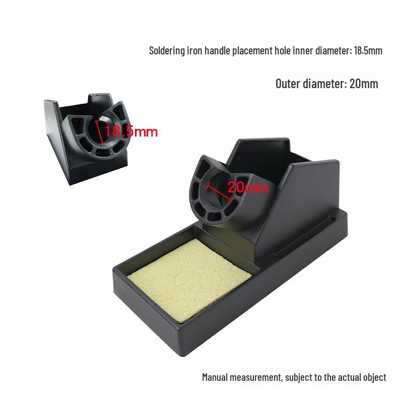 Aluminum Alloy Soldering Iron Stand for 936 Soldering Station - Metal Electric Base Bracket Placement Stand