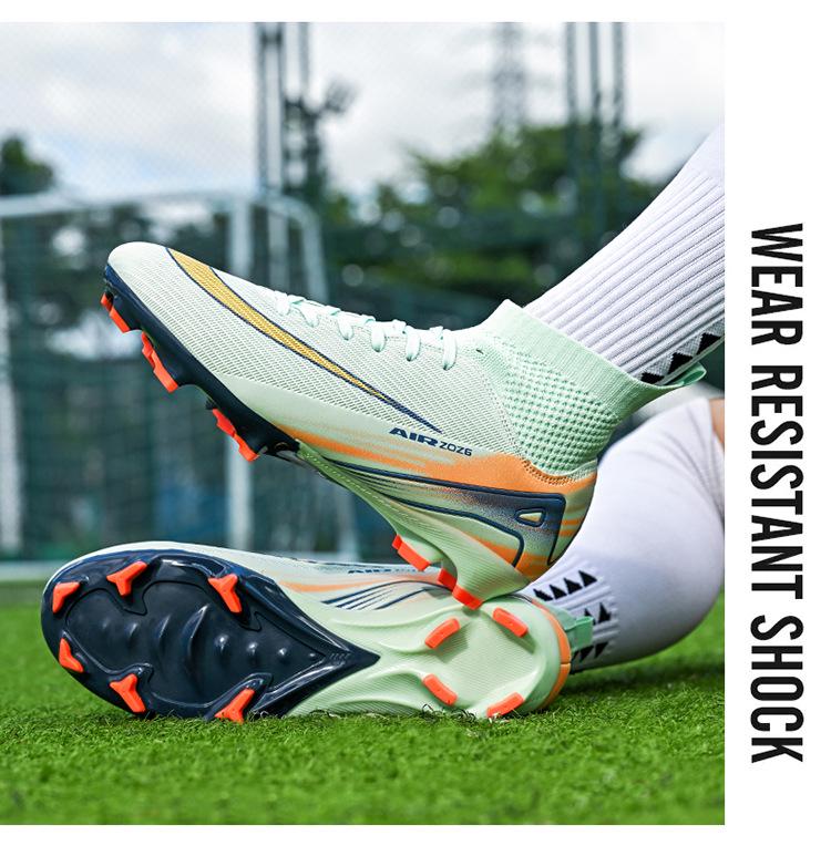 Scarpe da Calcio Unisex per Ragazzi AG Turf con Tacchetti Lunghi per Bambini