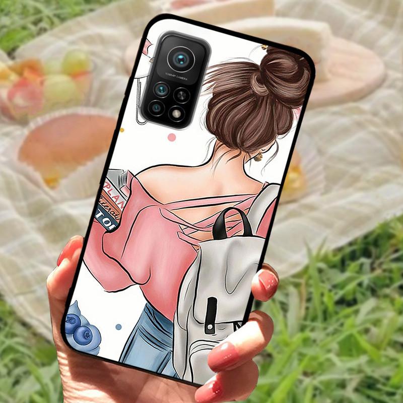 For Xiaomi Mi 10T Pro Case 10T Soft Silicone TPU Cartoon Painted Phone Cover For Xiaomi 10T Lite 5G Coques Mi 10i 5G Fundas Capa