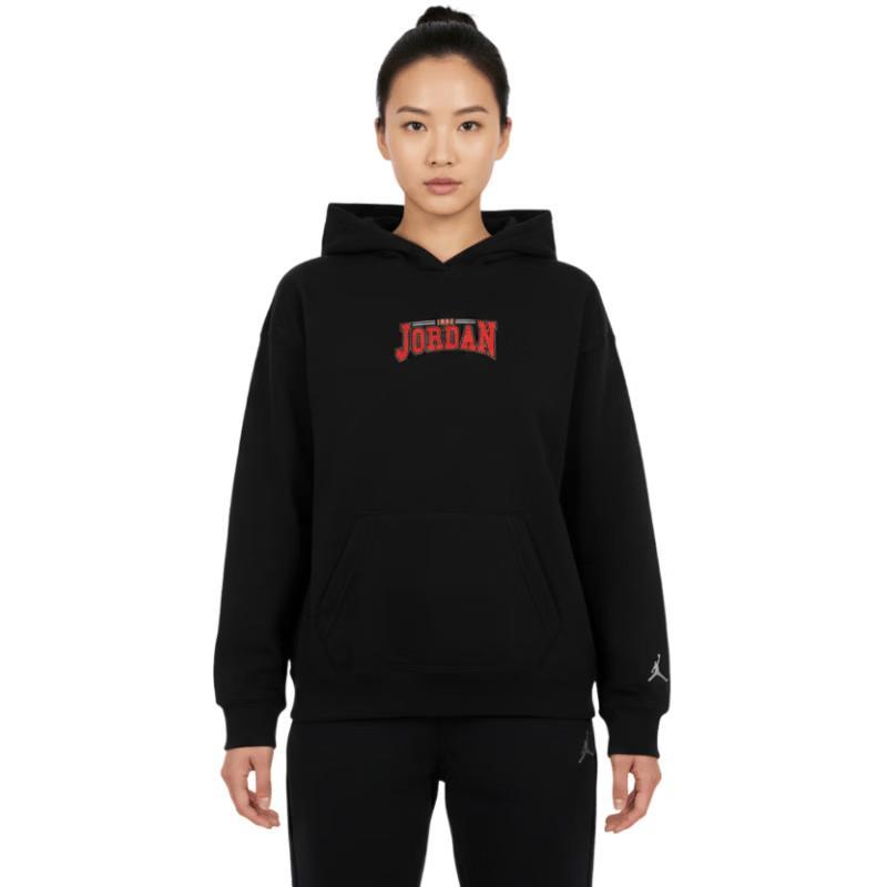 Jordan Women s Relaxed Fit Pullover Hoodie M