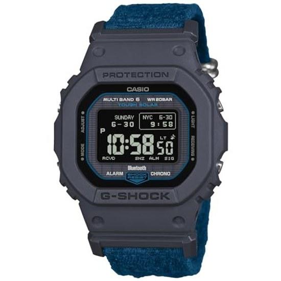 Casio wristwatch G-Shock domestic genuine product Bluetooth equipped radio solar environmentally friendly materials used GW-BX5600CBG-2JR mens navy