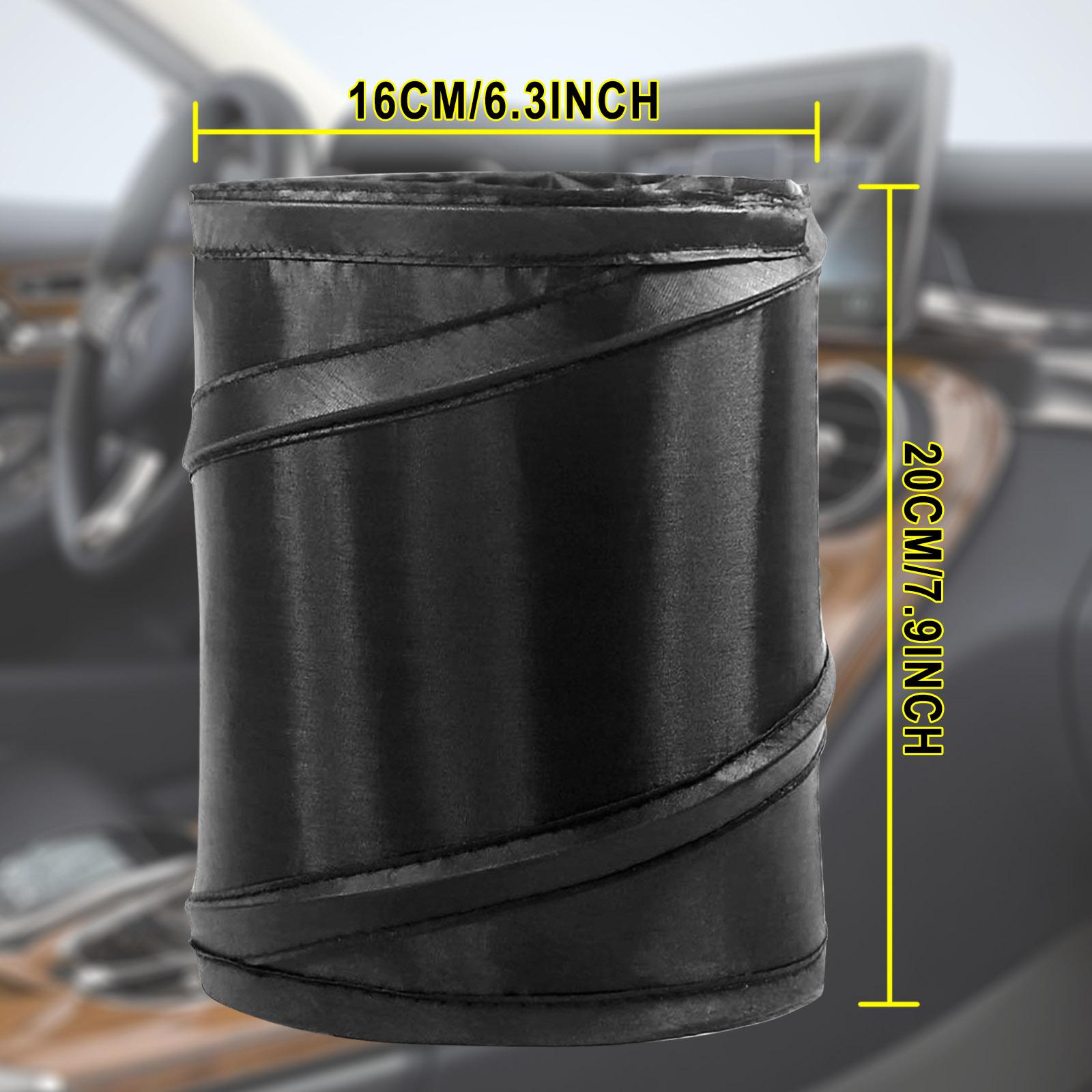 

Car Trash Can Portable Garbage Bin Foldable Waterproof Organizer Hanging Bag Waste Basket Auto Accessories Interior Bucket
