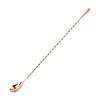 Spiral Pattern Long Handle Mixing Spoon Food Grade Stainless Steel Cocktail Scoop for Home Bar Bartender Drink Making