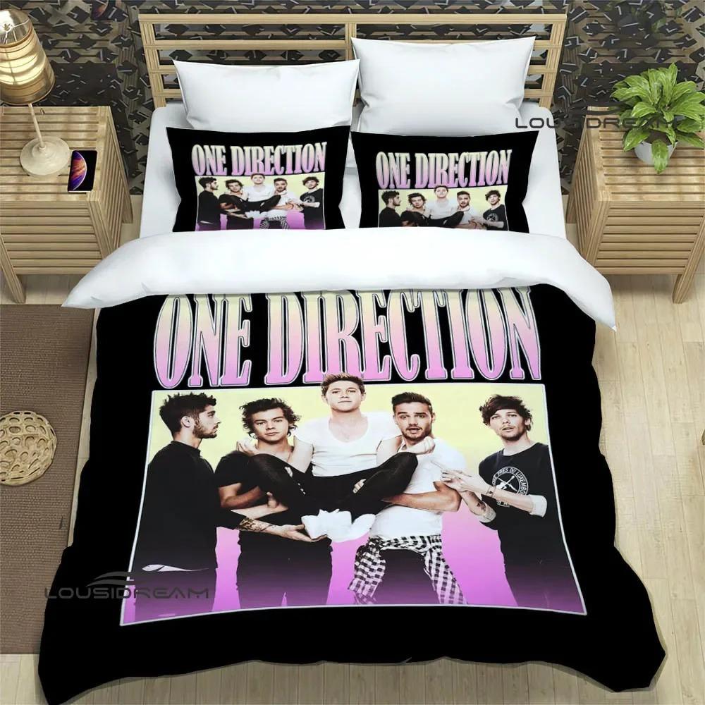 3D O-One Band Direction Bedding Sets Exquisite Bed Supplies Set Duvet Cover Bed Comforter Set Bedding Set Luxury Birthday Gift