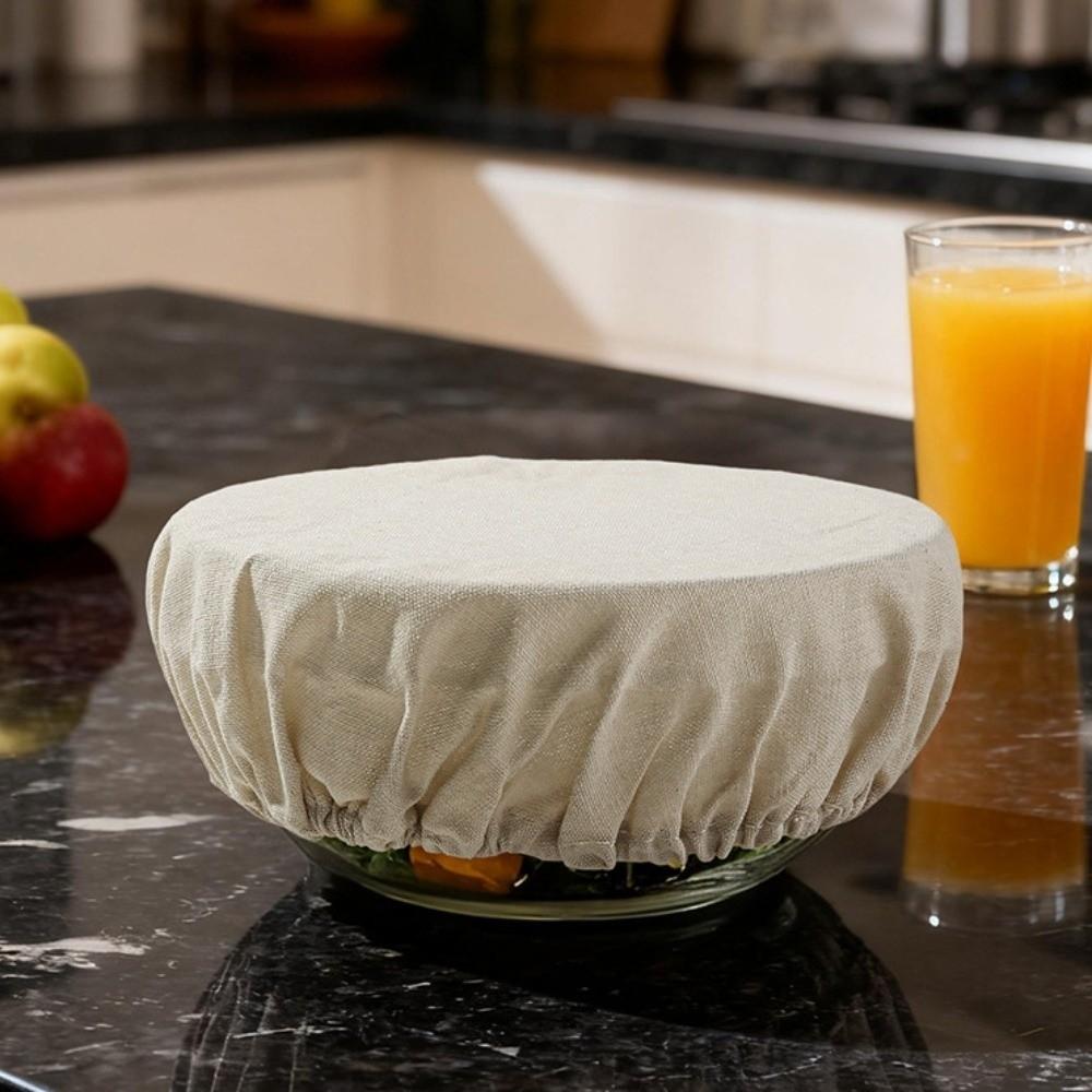 4pcs Elastic Edges Sourdough Starter Jar Covers Reusable Bread Proofing Covers  Fruit Fresh-keeping