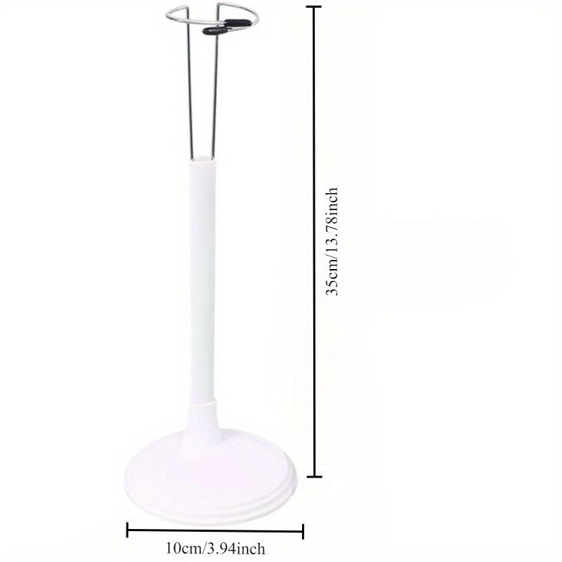 4pcs Creative Doll Stand Storage Rack Adjustable Height Display Holder with Metal Clamps Dolls Figurines Collectibles Toy Stand