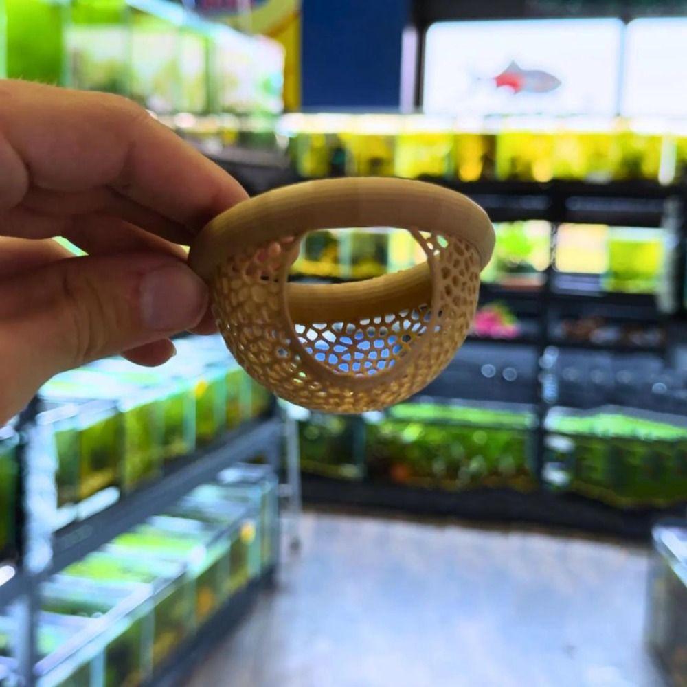 3-in-1 Aquarium Floating Cave Safe Plastic Fish Shrimp Hideout Shelter Decorative Breeding House Betta Cave Fish Tank Accessory
